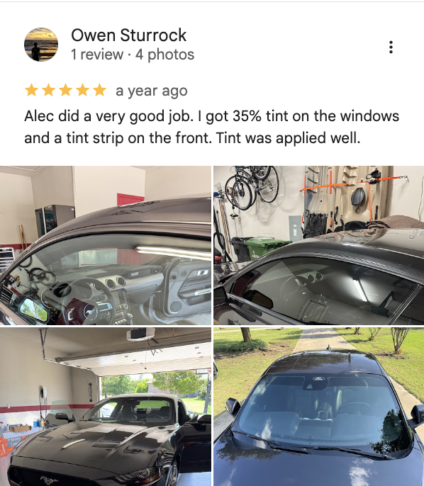 Original Google review screenshot
